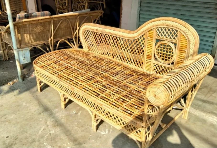 Two-Seater Cane Sofa image